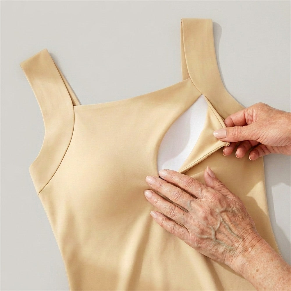 Tílko Maggie’s s integrovanou podprsenkou – detail produktu